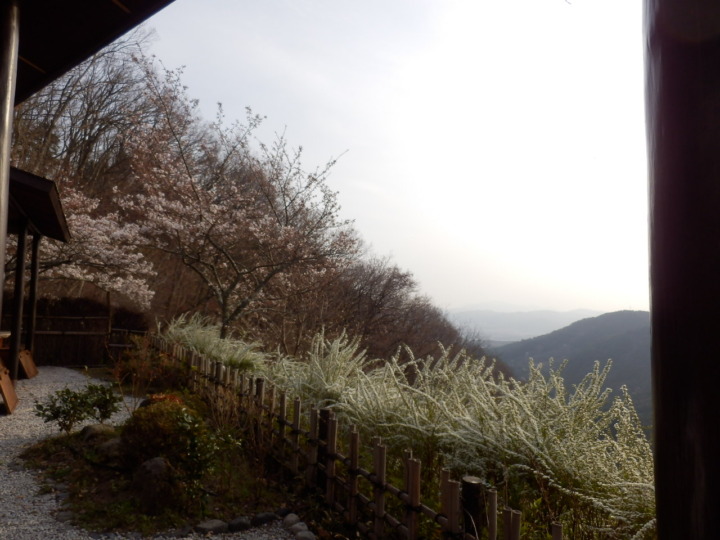 能勢妙見山足湯