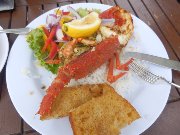 カイコウラ‐カイコウラ・シーフード・バーベキュー-クレイフィッシュ