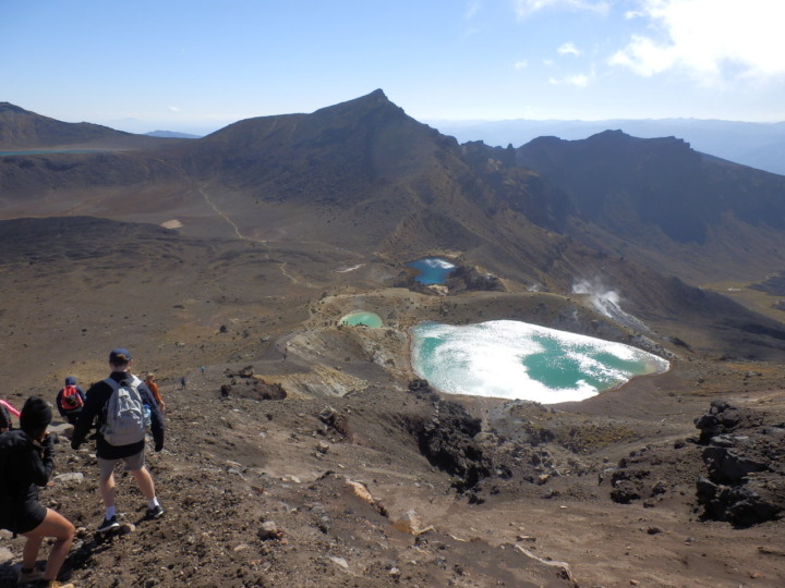 トンガリロ-下り道