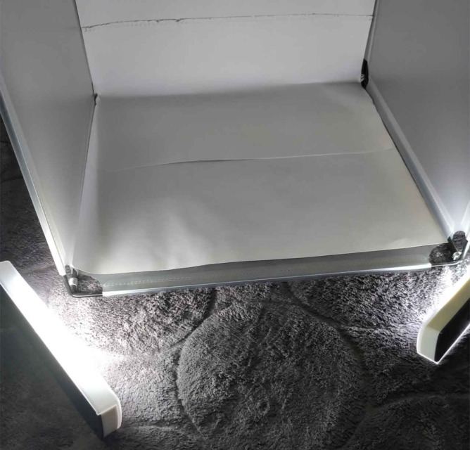 撮影ボックス-LEDライト